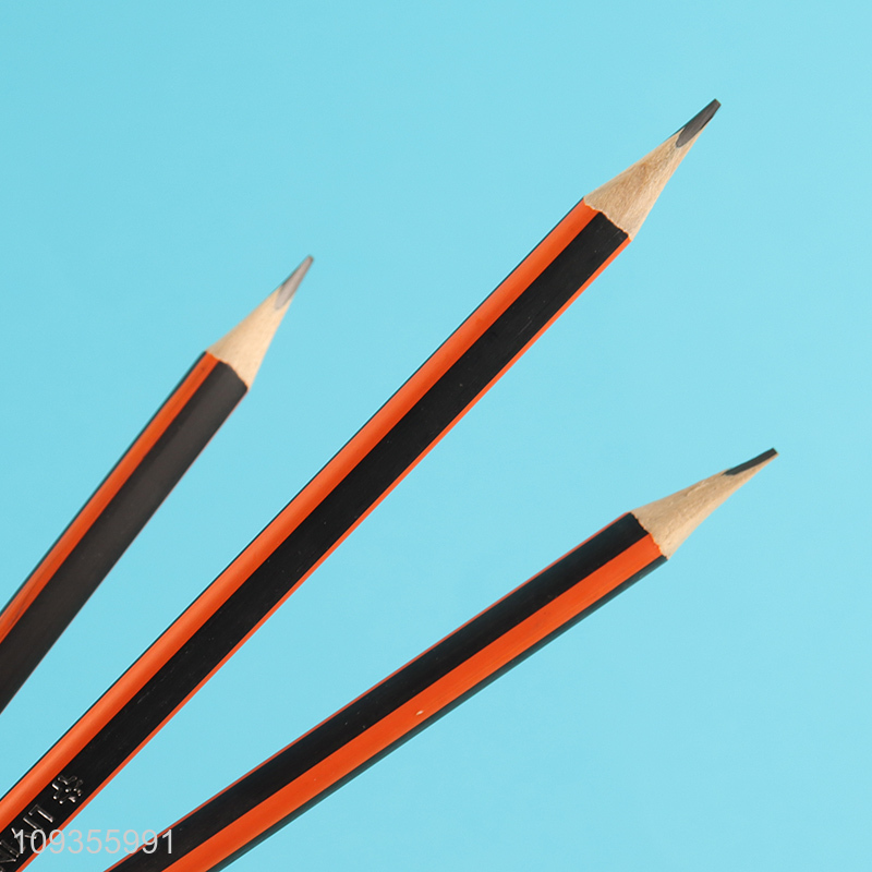 Good quality triangle 2B blacklead pencils for students