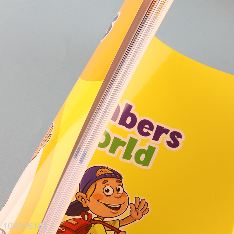 Low price 32pages children number learning book for sale