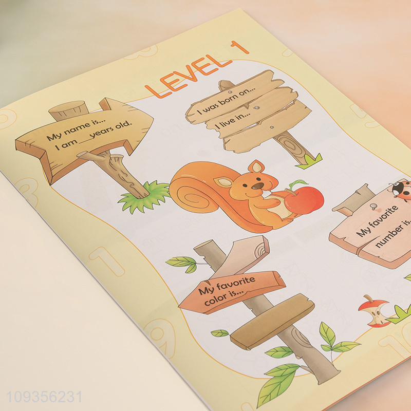China factory children number world learning book