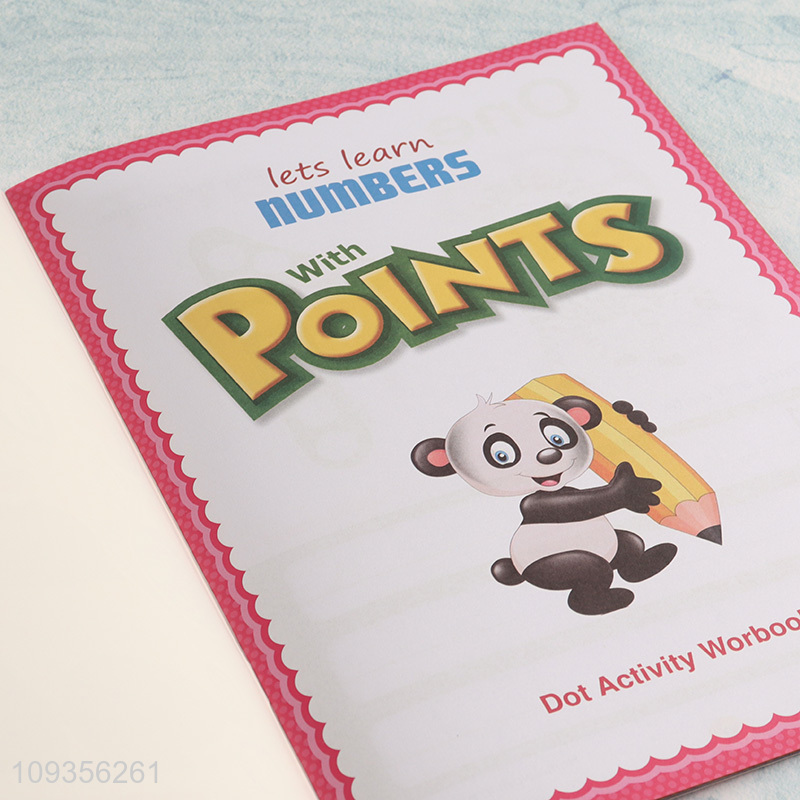 New arrival English number dot pen learning book