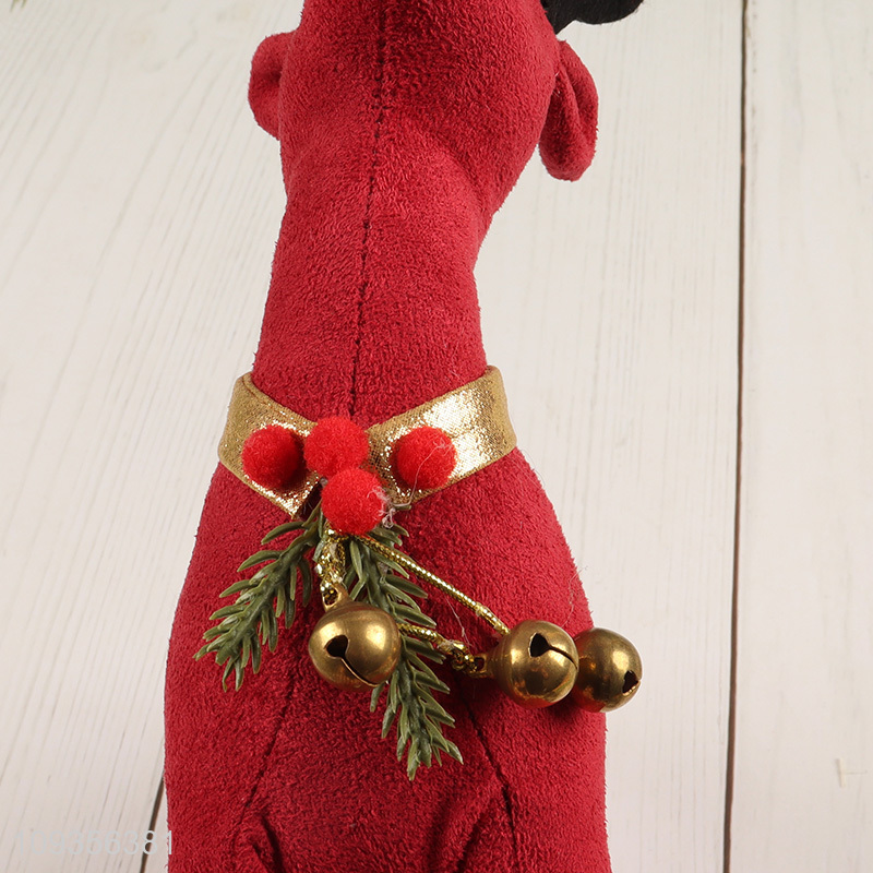 Low price reindeer figurine Christmas decoration ornament