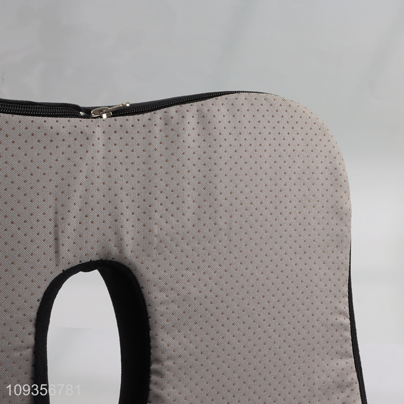 Low price soft polyester seat cushion for sale