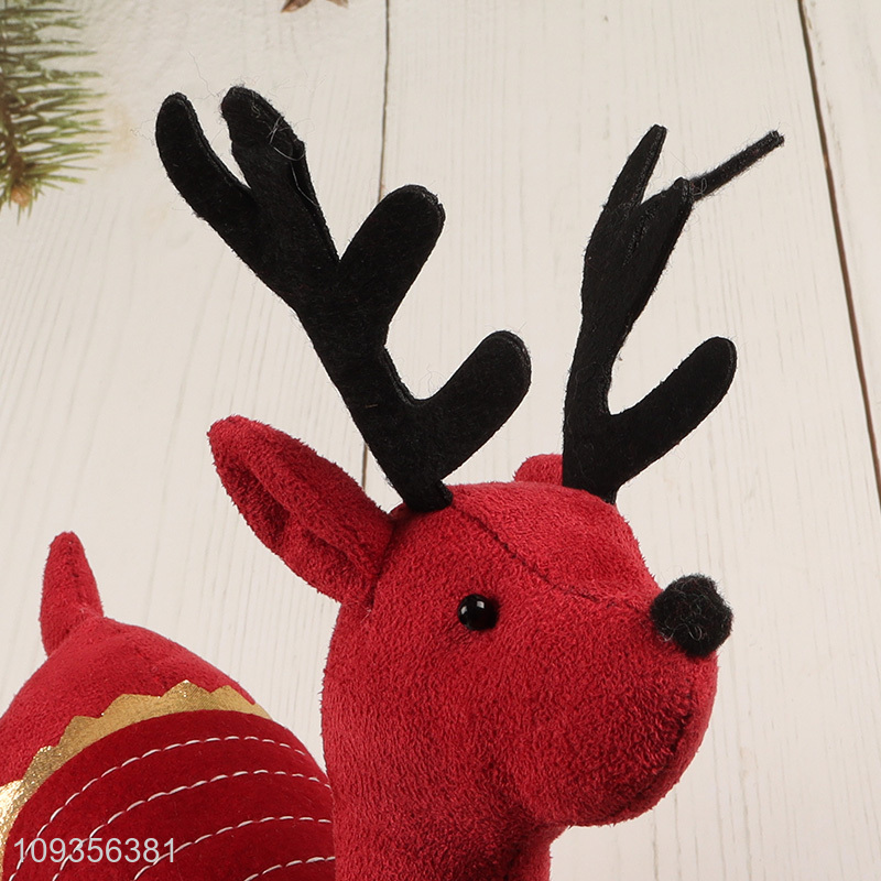 Low price reindeer figurine Christmas decoration ornament