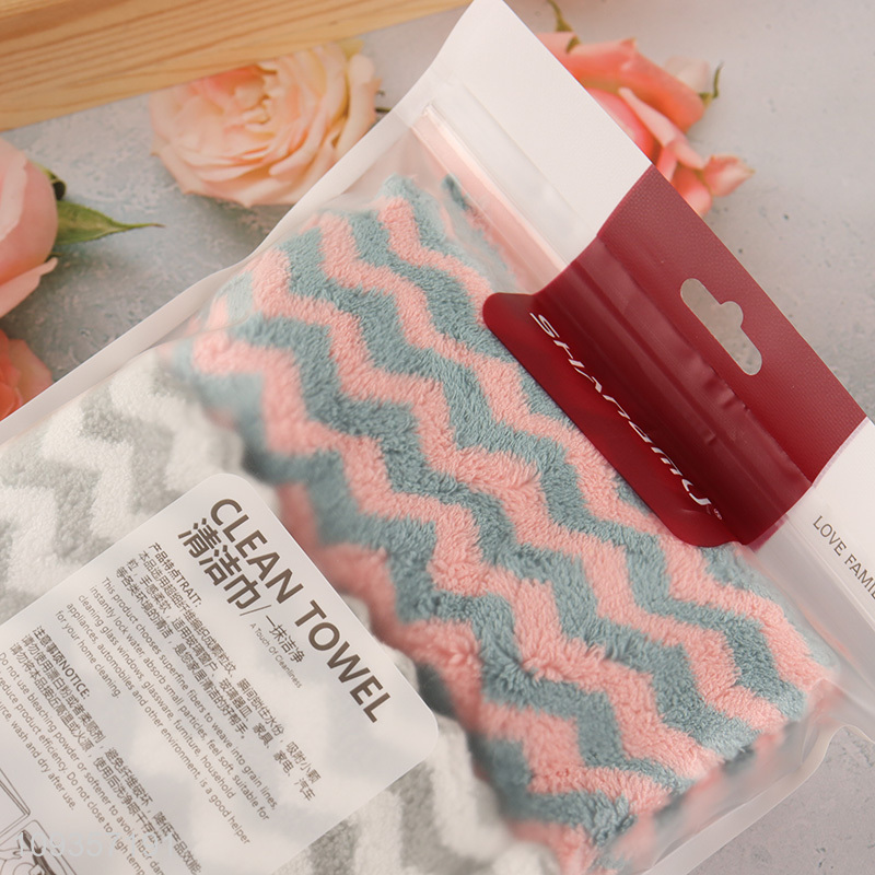 Hot selling microfiber cleaning towel cleaning cloth