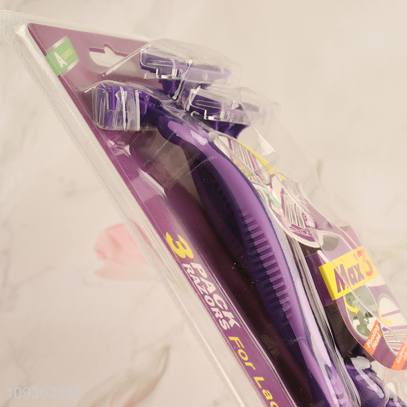 Factory price manual razor ladies shaving razor