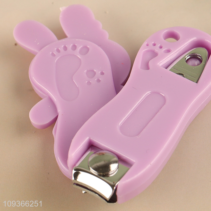 Latest products cartoon cute nail clipper nail scissors set