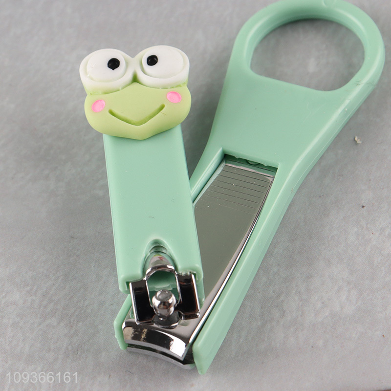 Hot sale cartoon frog nail clipper nail scissors