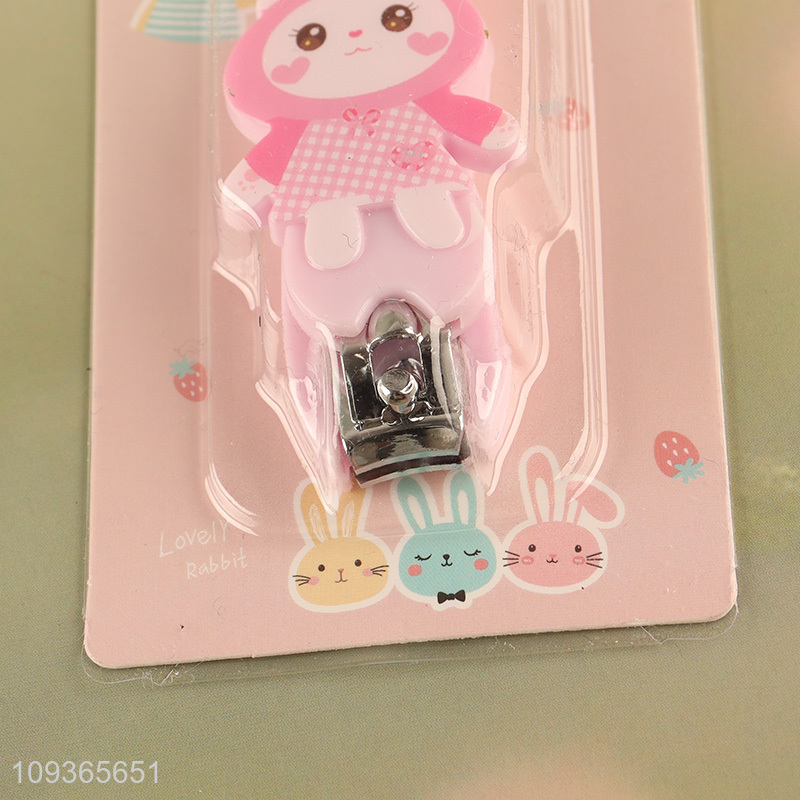 China wholesale cartoon rabbit nail clipper nail scissors