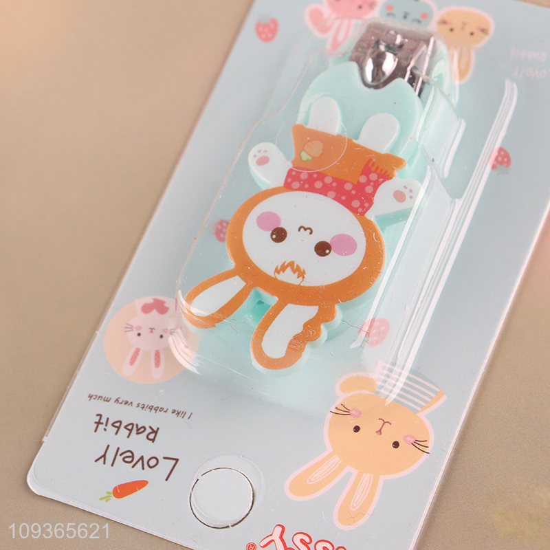 China products cartoon rabbit nail clipper nail scissors for sale