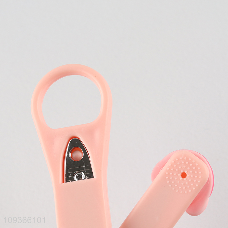 New style pink nail clipper nail scissors for sale