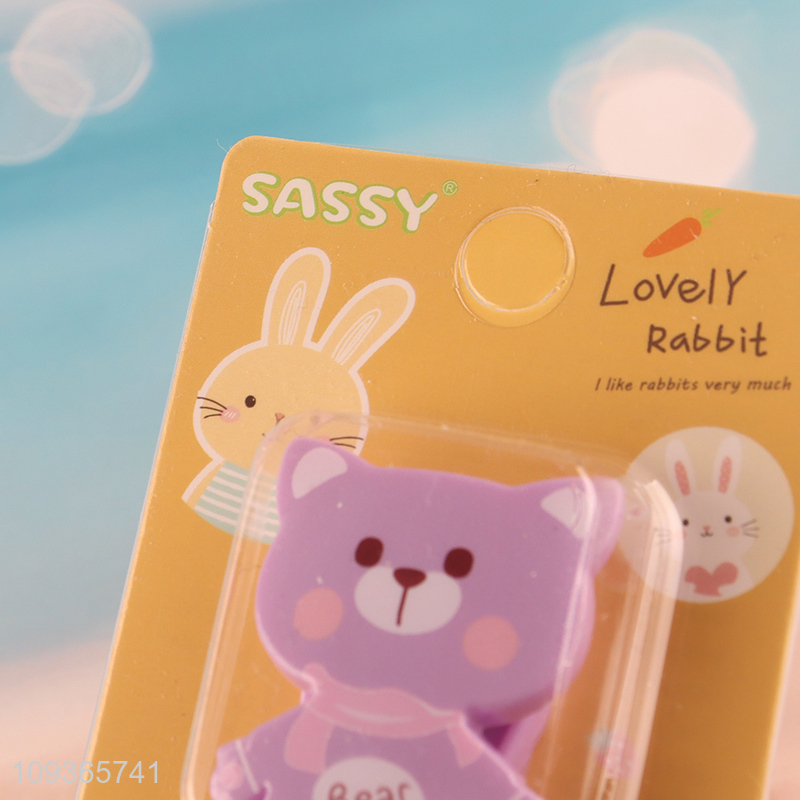 New arrival cartoon bear nail clipper nail scissors