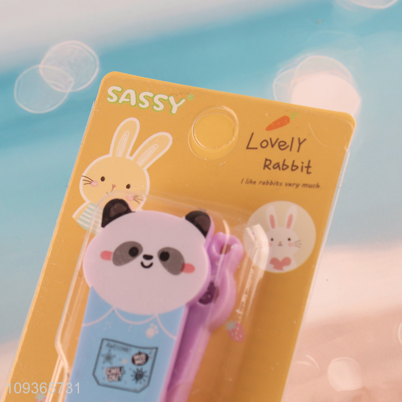 New product panda shape nail clipper nail scissors