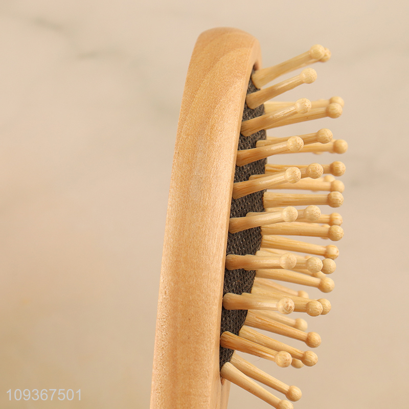 Good selling bamboo wide teeth hair comb hair brush