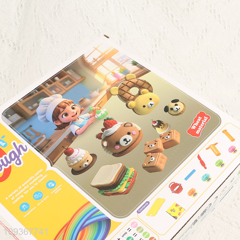 Top selling plasticine toys diy dessert making toys