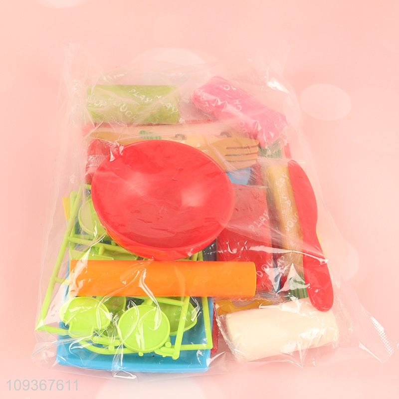 Hot selling wheat material plasticine toys diy play dough toys