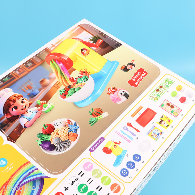 Hot products plasticine toys making modeling clay toys with noodle machine