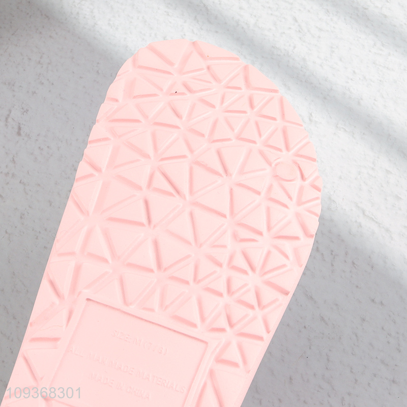 New arrival pink women non-slip slippers for summer
