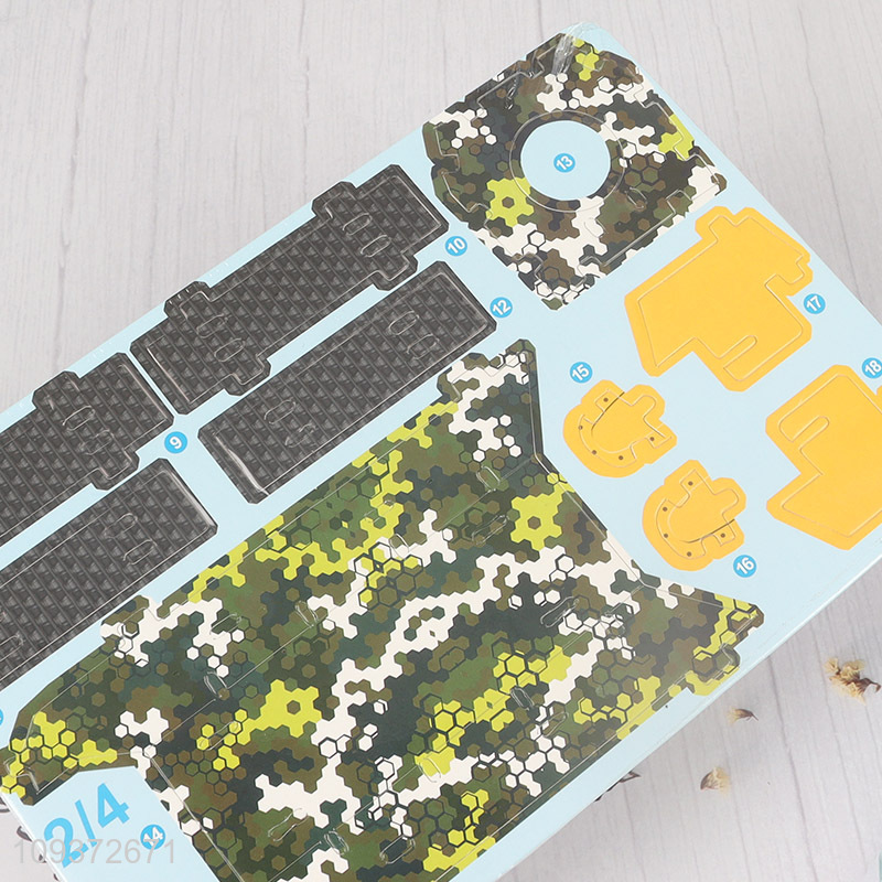 Latest products   3d tank puzzle toys jigsaw toys for sale