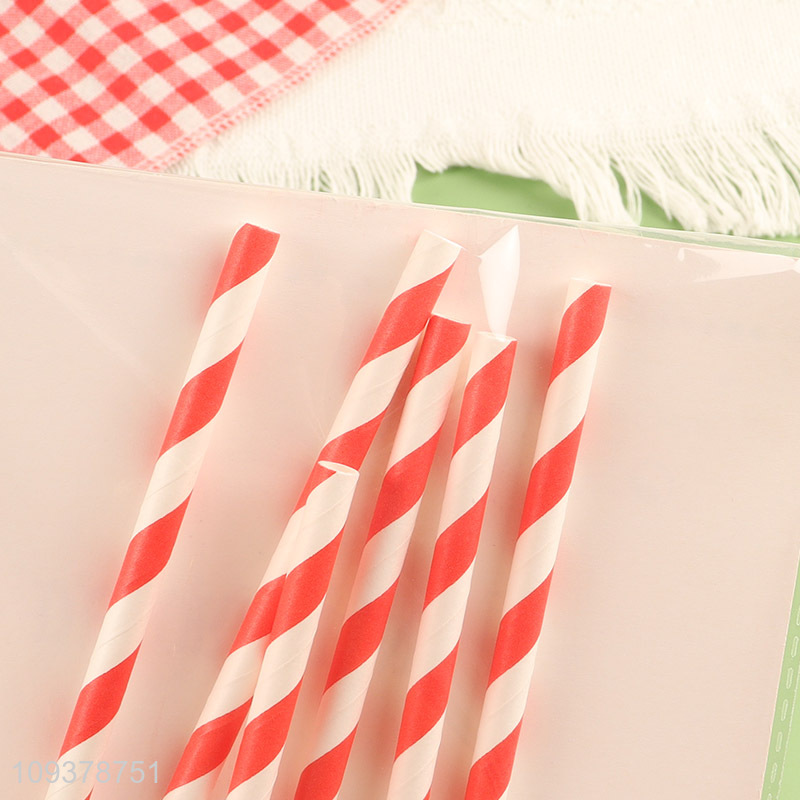 Top selling watermelon paper straw drinking straw