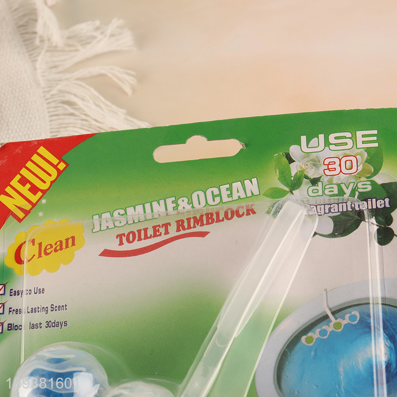 China supplier jasmine toilet ball cleaner bathroom cleaner