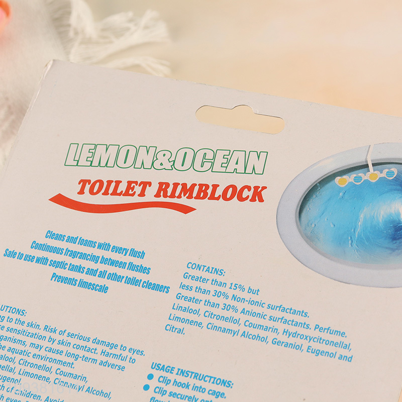 New arrival lemon ocean toilet ball cleaner bathroom cleaner