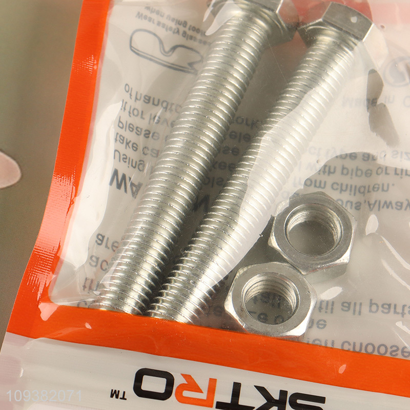 Low price hardware tool nut and bolt set