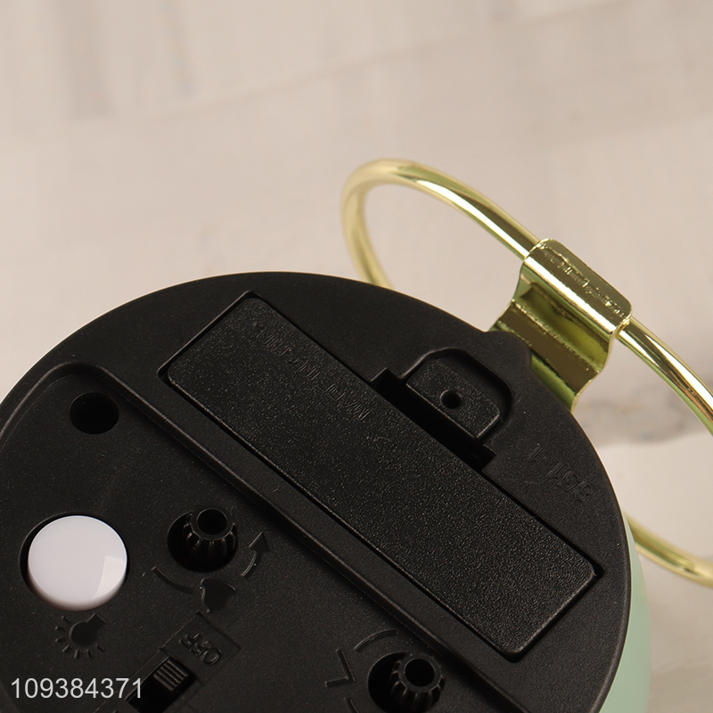 Top quality retro style table clock alarm clock