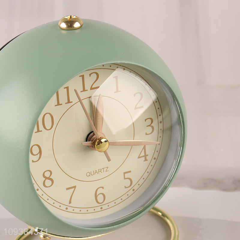Top quality retro style table clock alarm clock