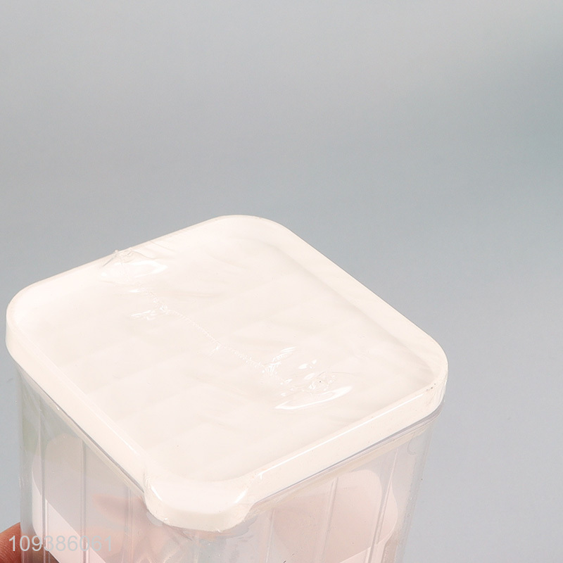 Top products square food container sealed storage jar