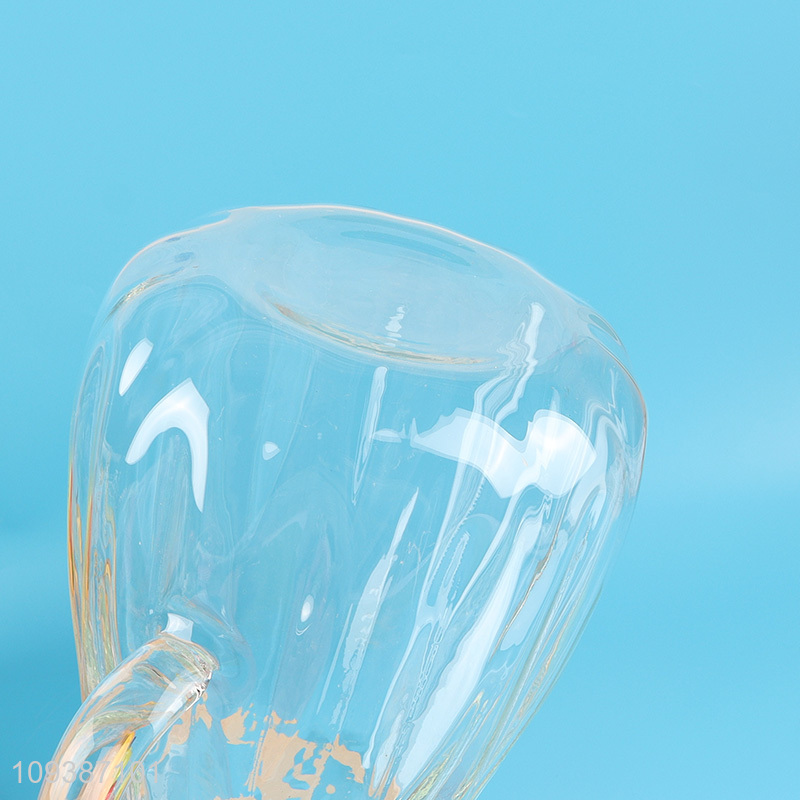 Top selling clear glass water jug tea pot wholesale