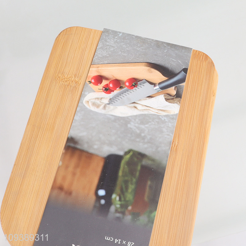 China wholesale 2pcs bamboo chopping blocks cutting board