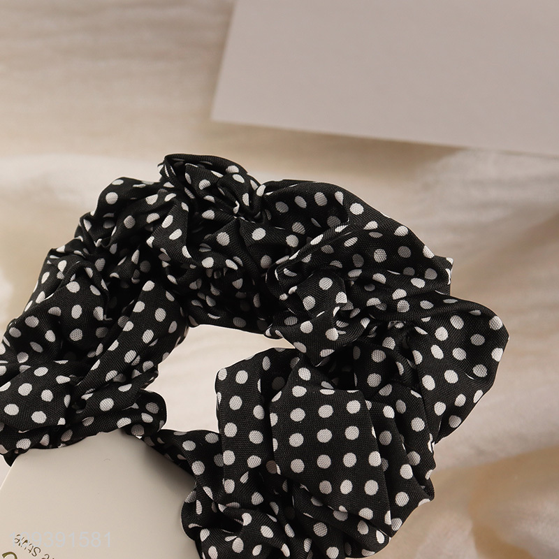 China wholesale fashion polyester hair bands hair rope