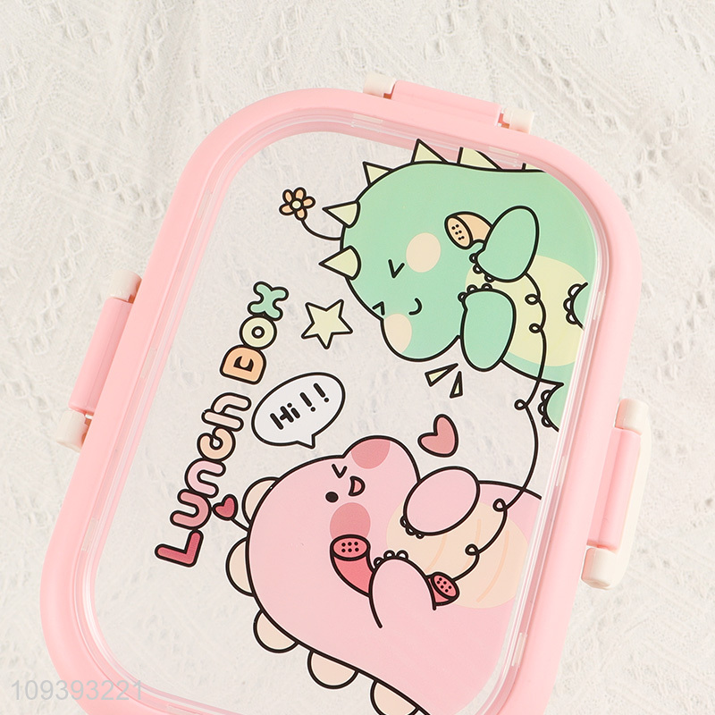 China factory cartoon food container plastic lunch box