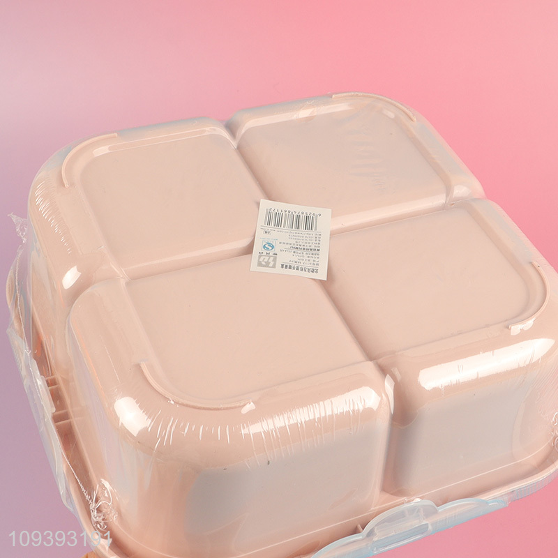 New arrival food container plastic lunch box for school office