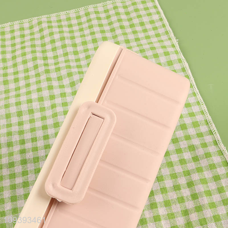 China wholesale food container plastic lunch box leak-proof lunch box