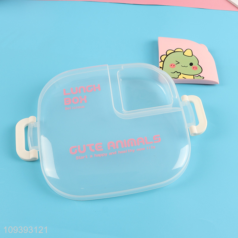 Hot sale cartoon food container plastic lunch box