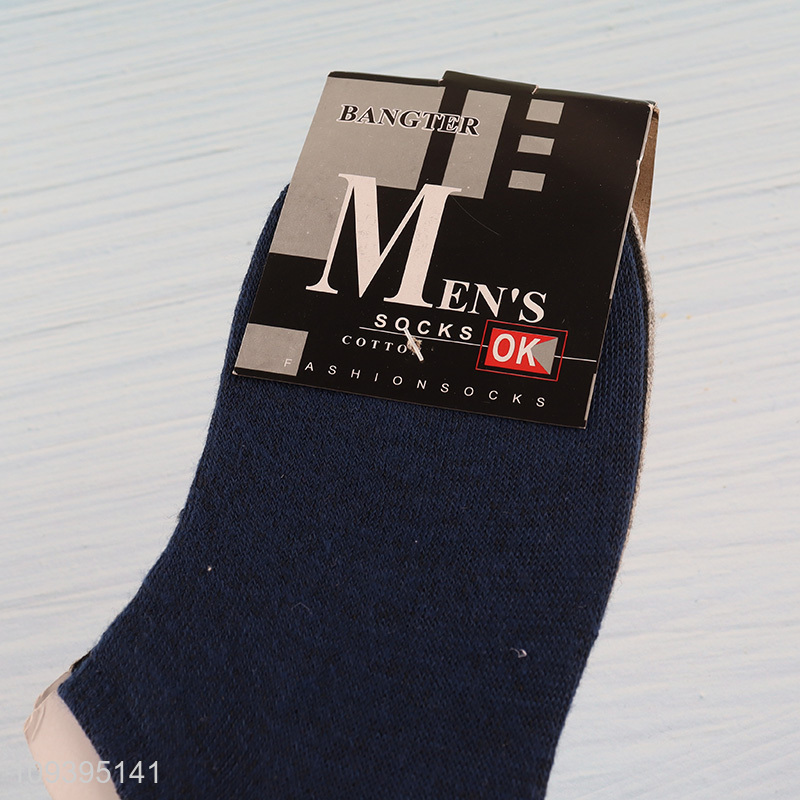 Factory supply Anti-slip liner men's boat socks