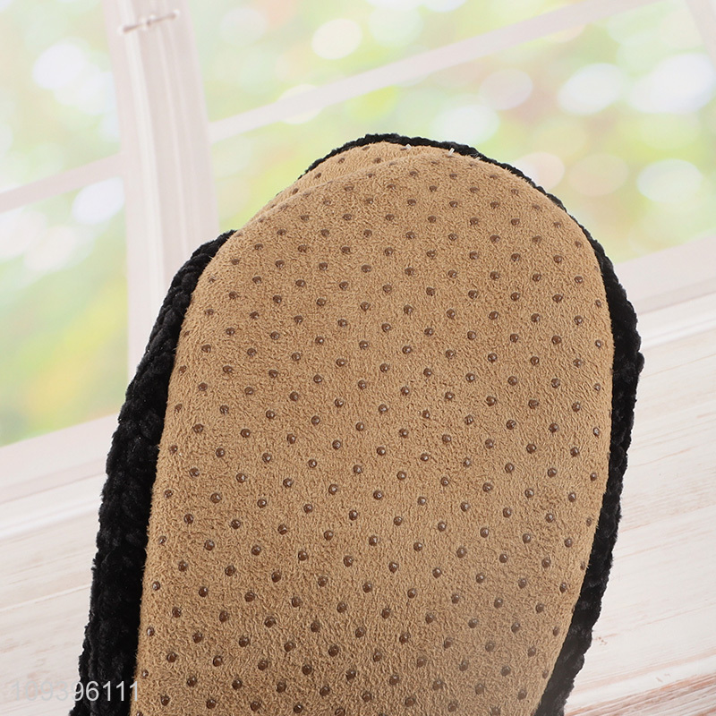 Online wholesale winter warm home slippers floor slippers