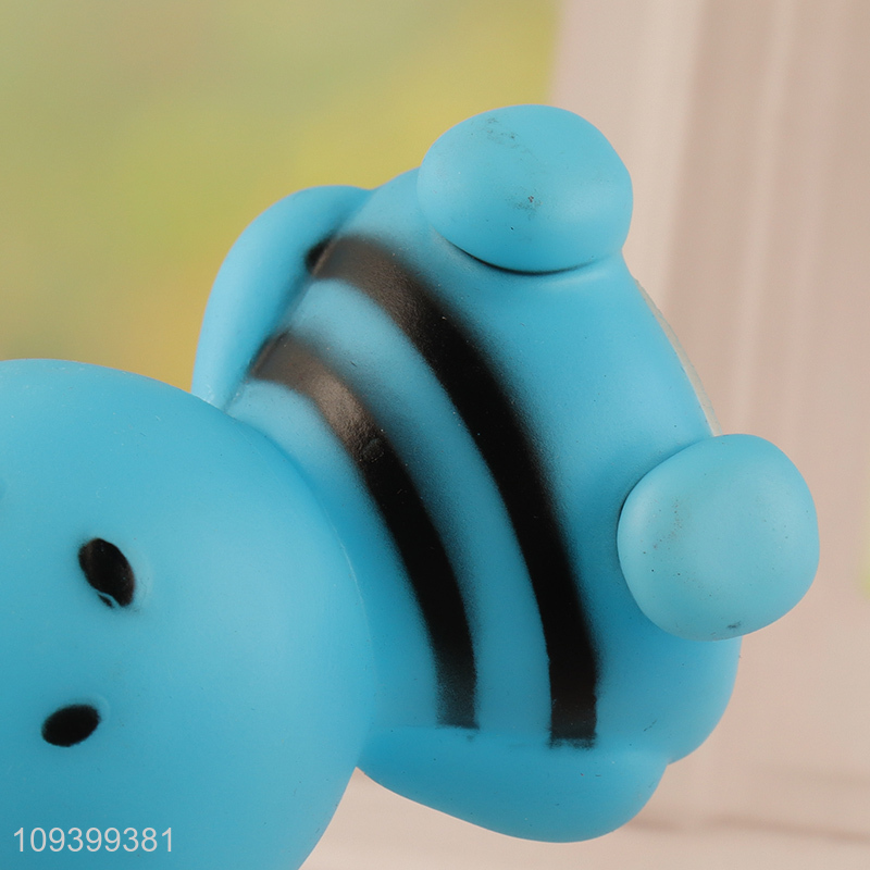 China factory pet bee toy pet squeaky toys
