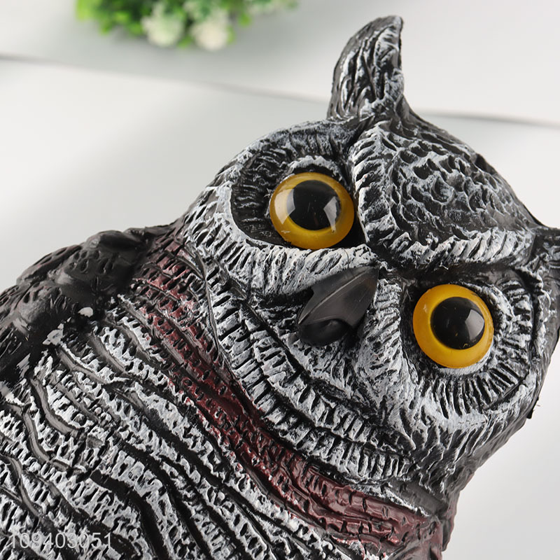 Wholesale garden decoration resin owl sculpture