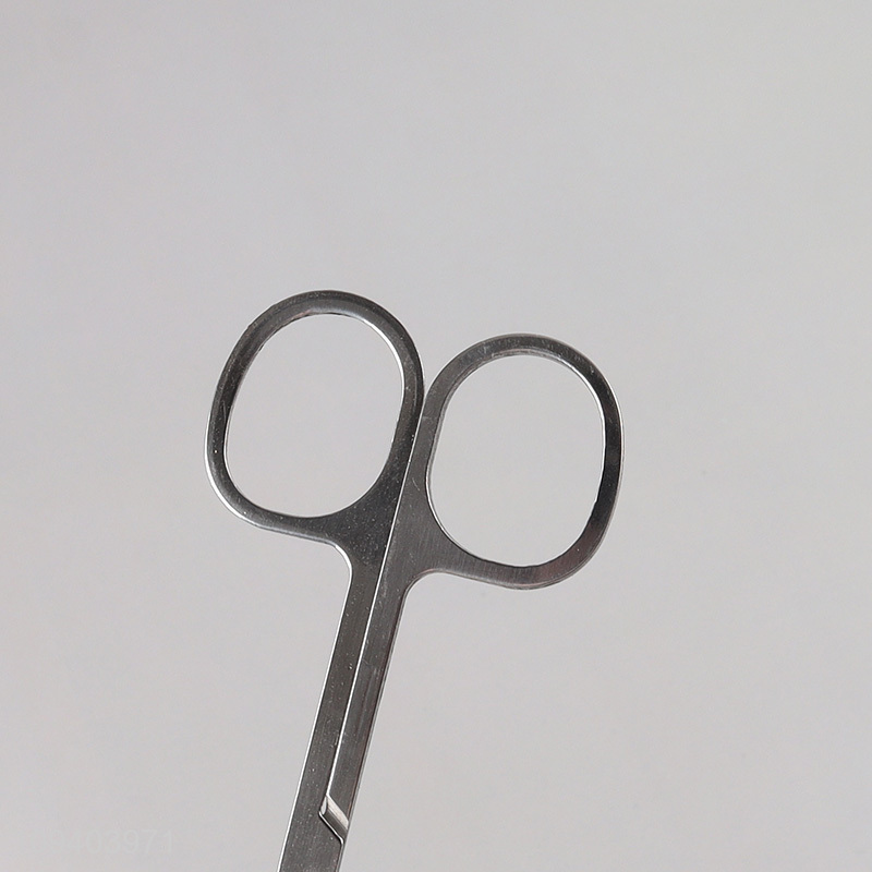 New style stainless steel nose hair scissors