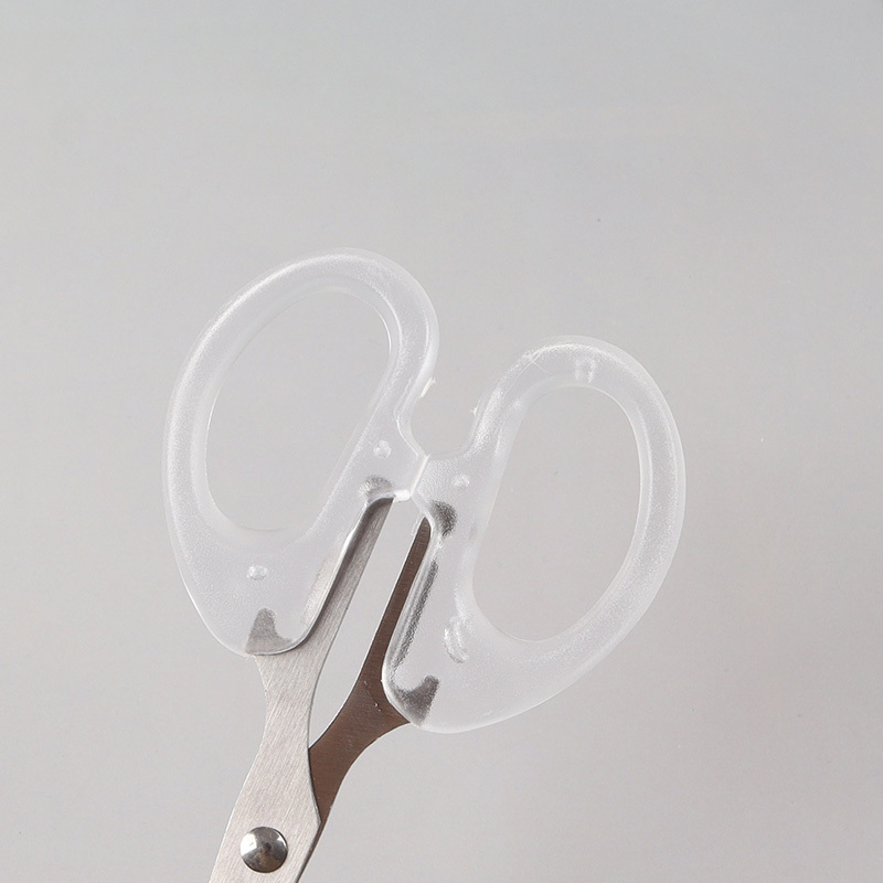 Yiwu market stainless steel scissors with pp handle