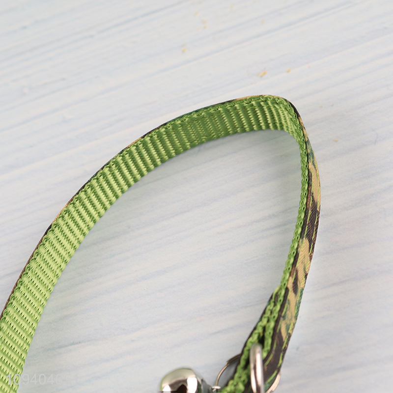 Top products comfortable pet dog collar with bell