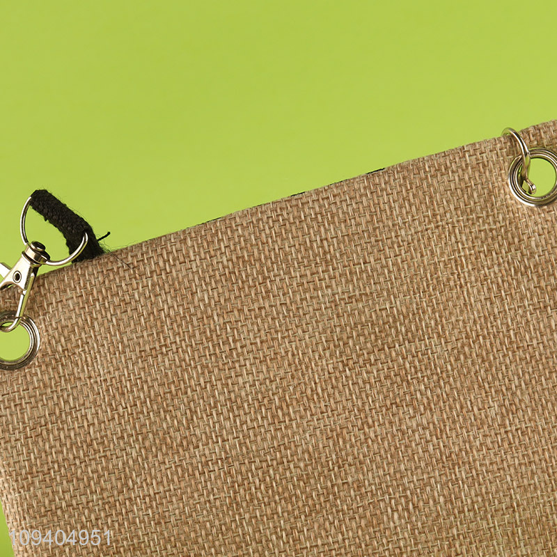 Factory direct sale double zipper crossbody bag messenger bag