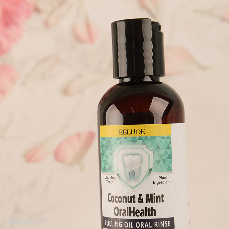 Top selling coconut oil oral care mouthwash