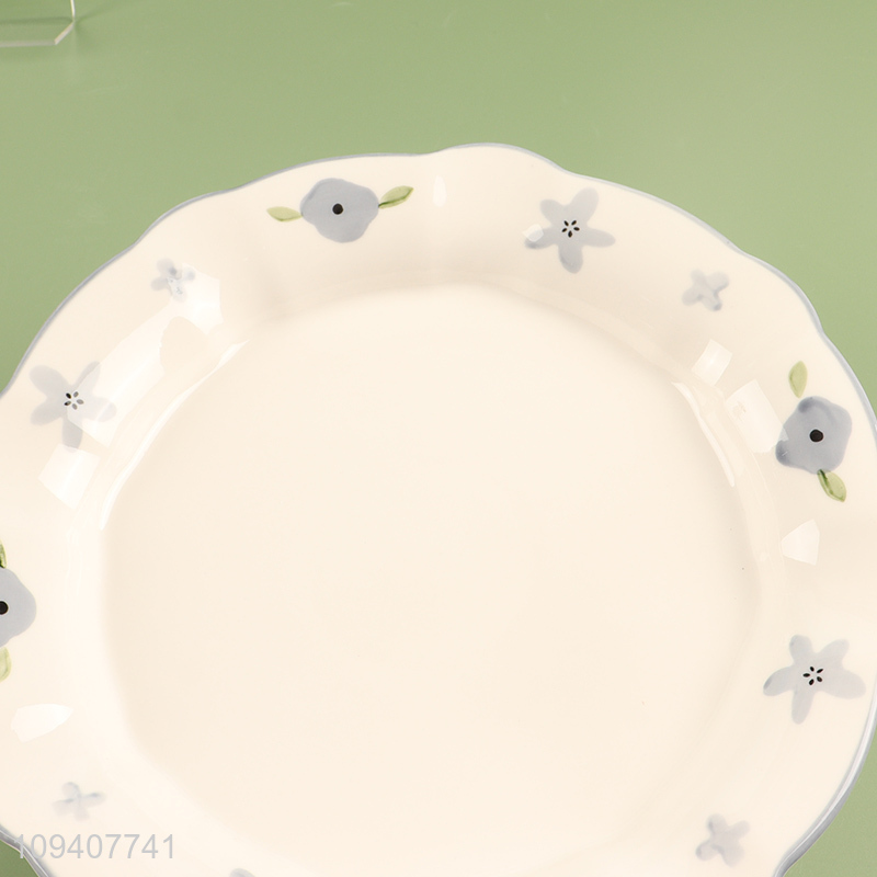 Hot products multicolor ceramic plate tableware plate