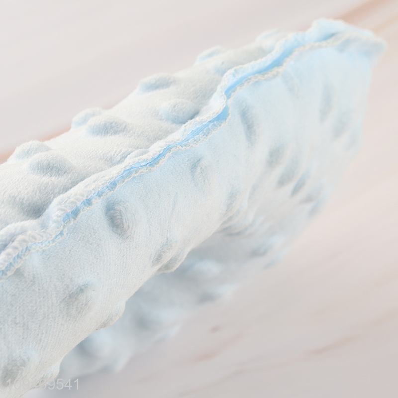 Low price soft polyester baby pillow
