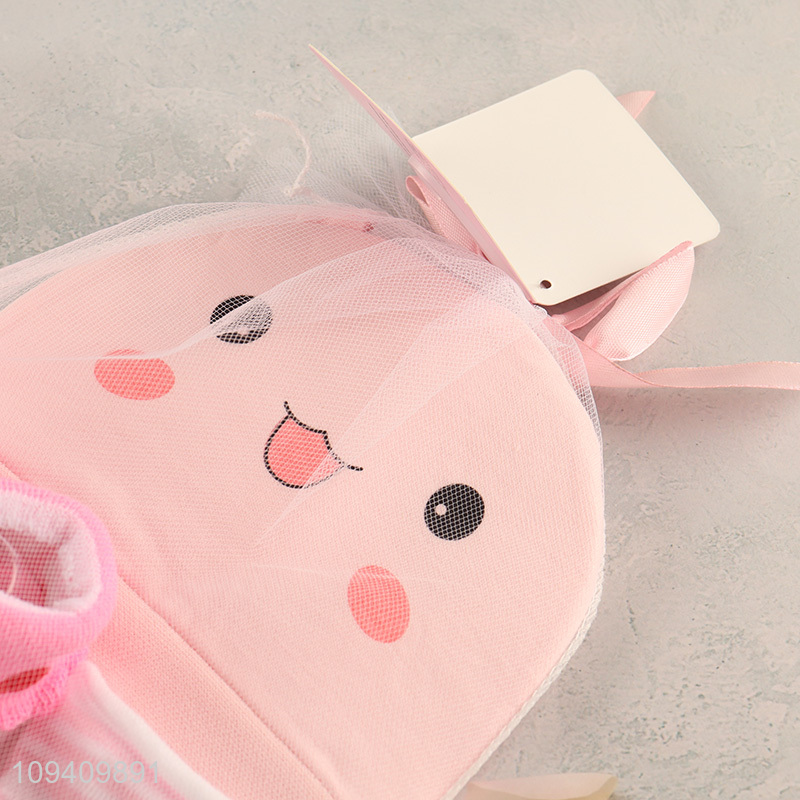 China factory cute cartoon bib & strawberry baby socks gift set