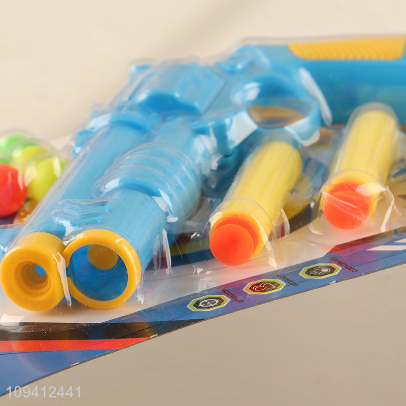 Online wholesale ping-pong soft bullet gun set