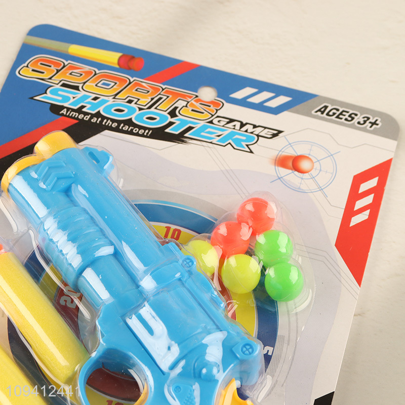Online wholesale ping-pong soft bullet gun set